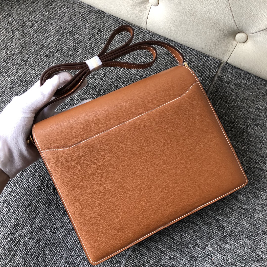 에르메스 룰리스23 골드브라운 금장 에버컬러